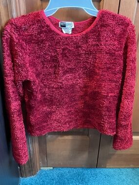 Kids red sweater size x-large